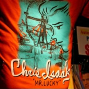 LOOKING FOR THIS SHIRT! Chris Isaak Mr. Lucky